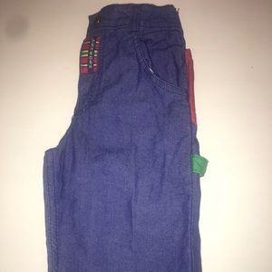 Vintage Osh Kosh Kids Multi color Jeans Size 5